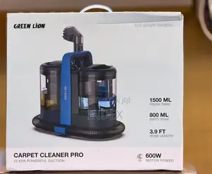 Green Lion Carpet Cleaner Pro With Powerful 15kpa Suction Power