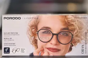 Porodo Lifestyle Oran Round Frame Anti Blue Light Computer Glasses