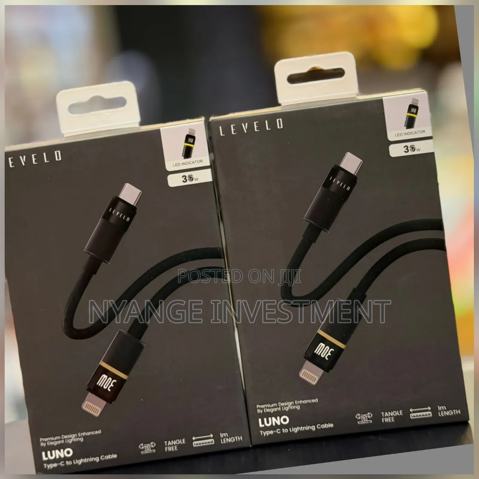 Levelo Luno Type-C to Lightning Cable