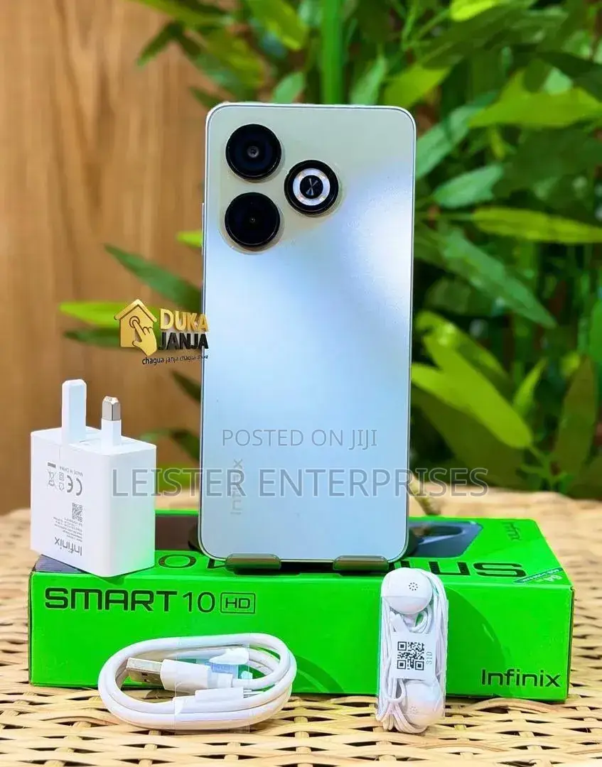 New Infinix Smart 10 HD 64 GB White