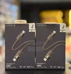 Levelo Luno Cable 60w Type-C to Type-C 1m / Led Indicator
