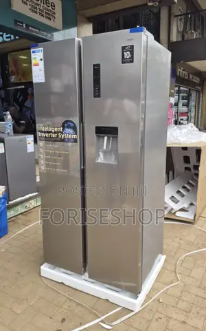 Chiq 560l Side by Side Refrigerator With Dispenser
