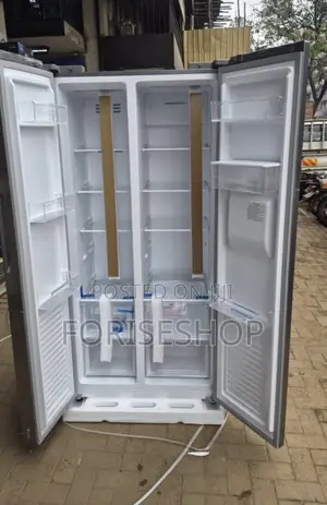 Chiq 560l Side by Side Refrigerator With Dispenser
