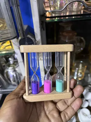 Creative 3-in-1 Wooden Hourglass Sand Timer Home Decoration
