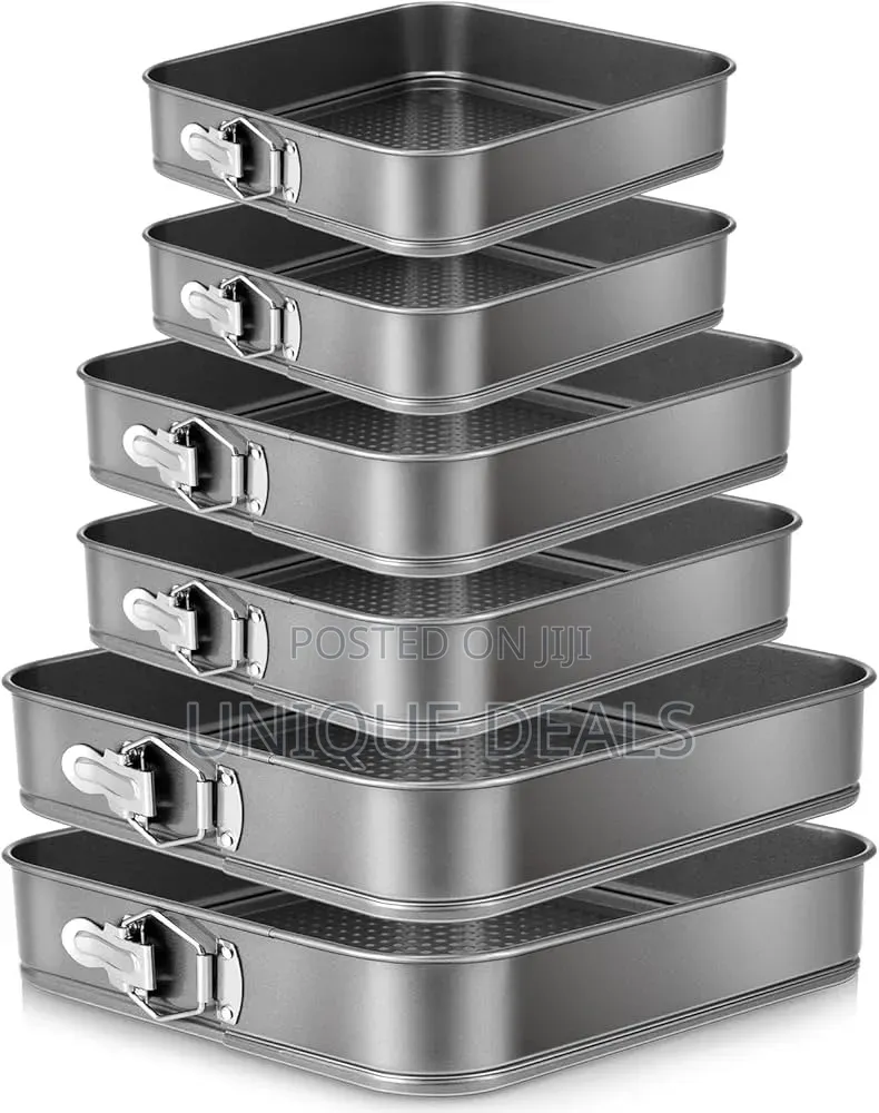 6pcs Nonstick Cake Baking Pans