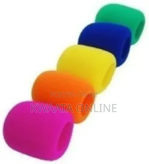 5pcs Colorful Handheld Microphone Windscreen Foam Covers
