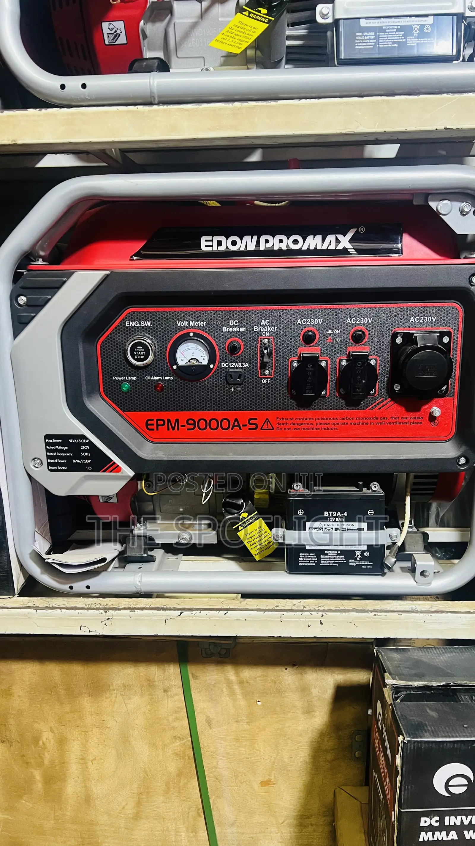 Gasoline Generator 9kva