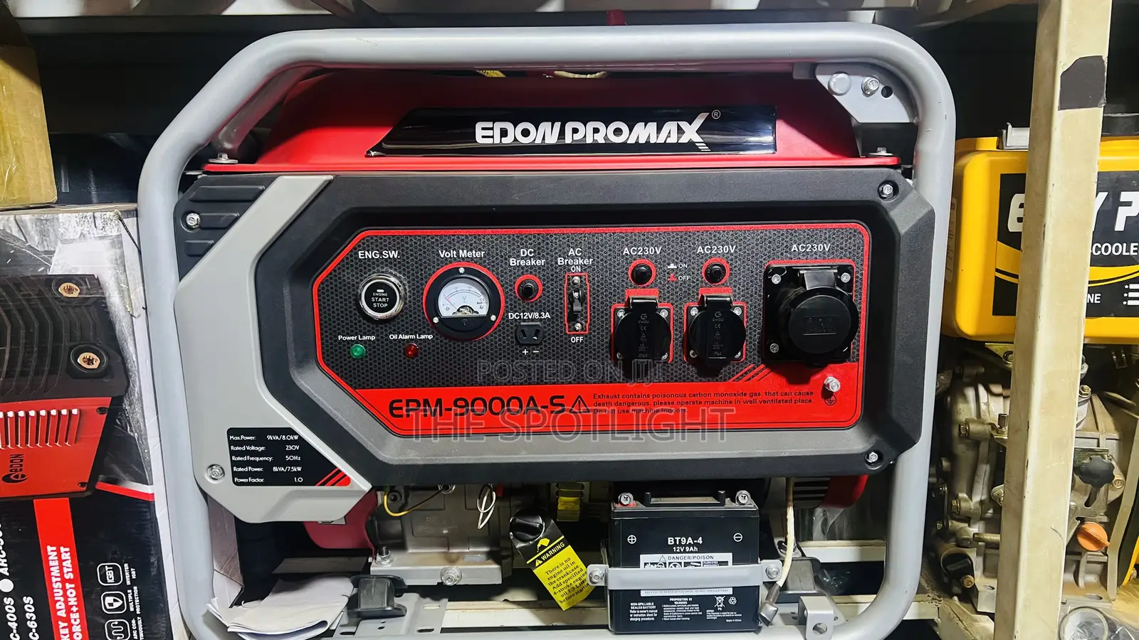 Gasoline Generator 9kva