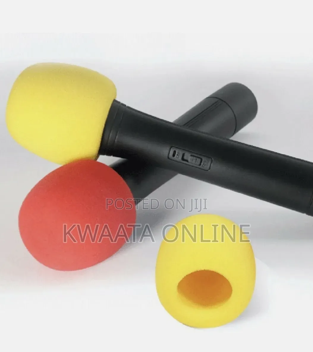 5pcs Colorful Handheld Microphone Windscreen Foam Covers