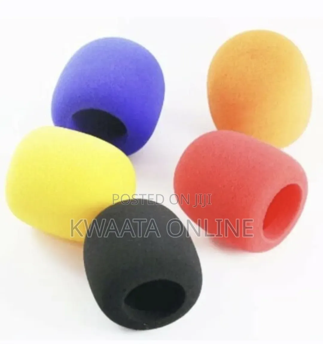 5pcs Colorful Handheld Microphone Windscreen Foam Covers