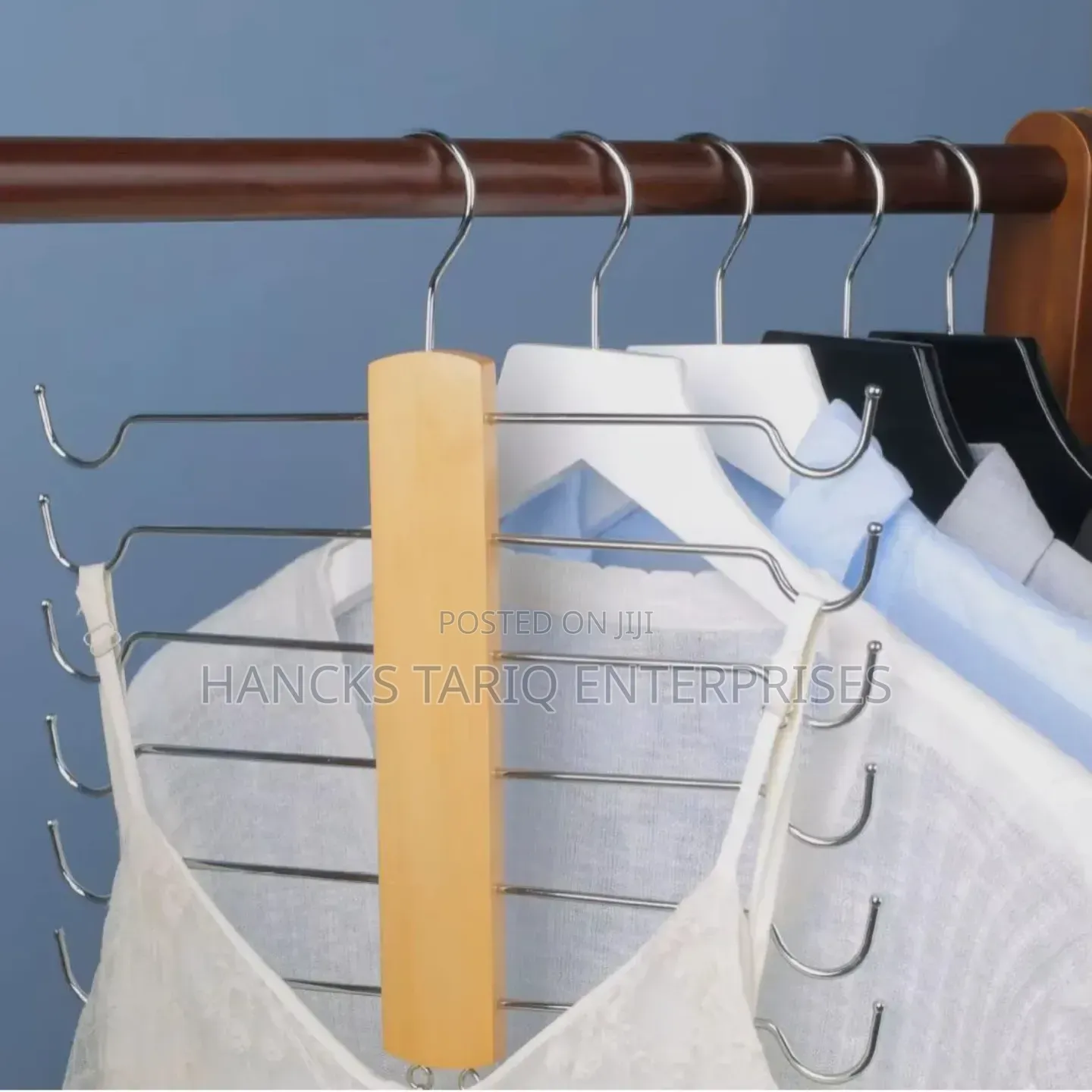 Space-Saving Multi-Layer Hanger