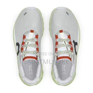 On Running Cloudmonster Glacier Grey Meadow Green Womens
