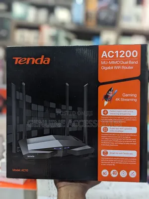 Tenda Ac1200 Mu-Mimo Dual Band Gigabite Wifi Router