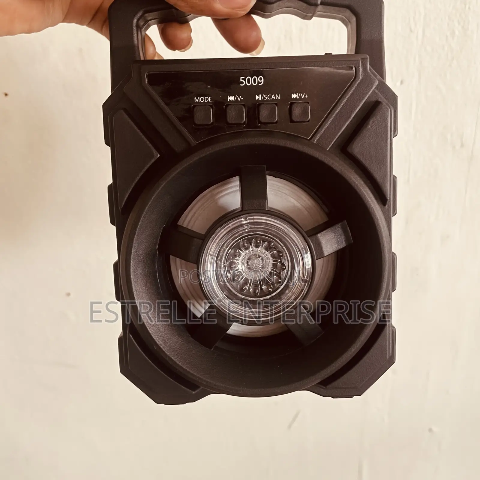 Rechargeable Bluetooth Speaker With RGB Light