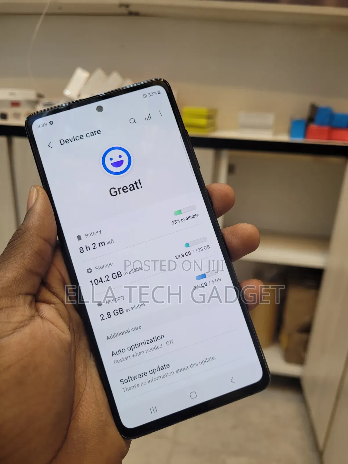 New Samsung Galaxy S20 FE 5G 256 GB Blue