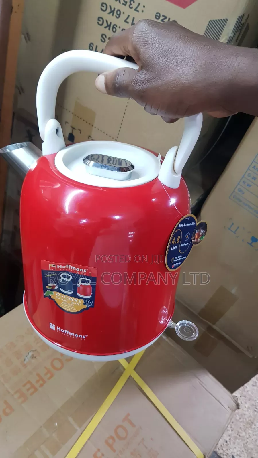 4.8litres Electric Kettle Hoffman