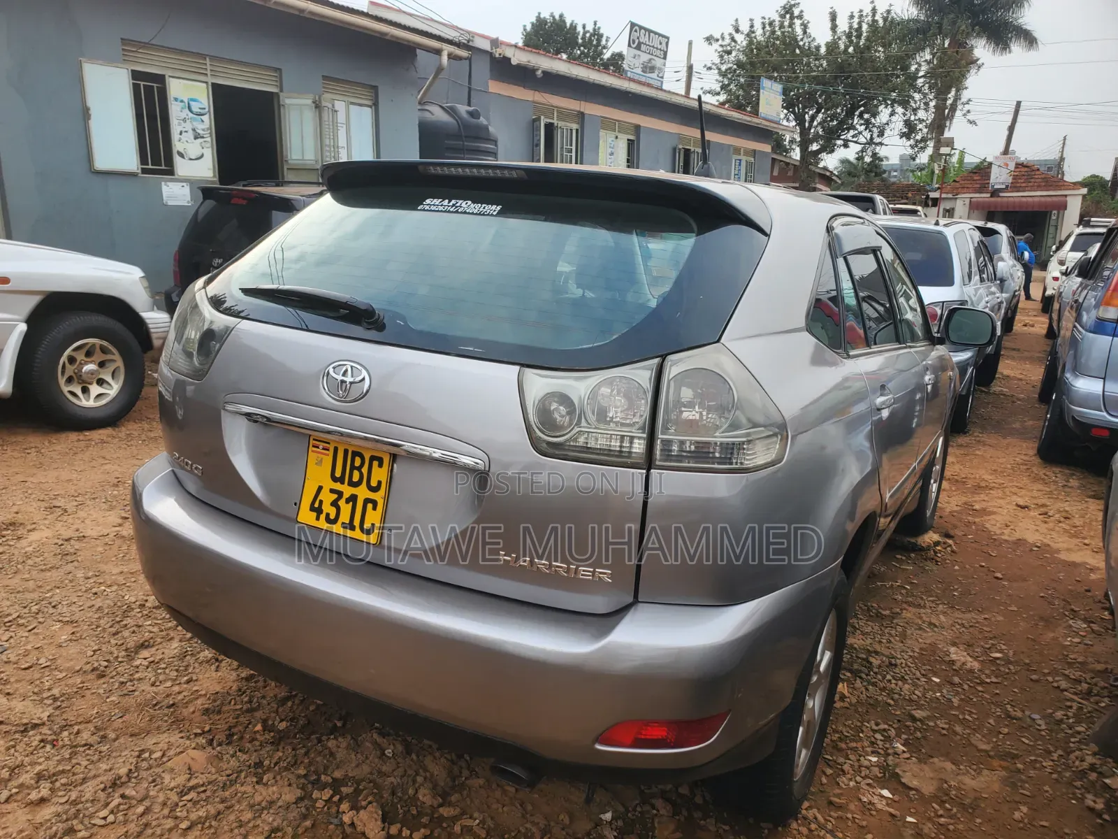 Toyota Harrier 2009 Gray