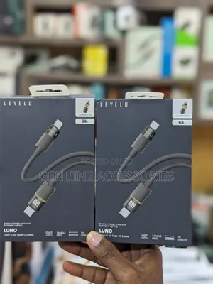 Levelo Luno Cable 60w Type-C to Type-C