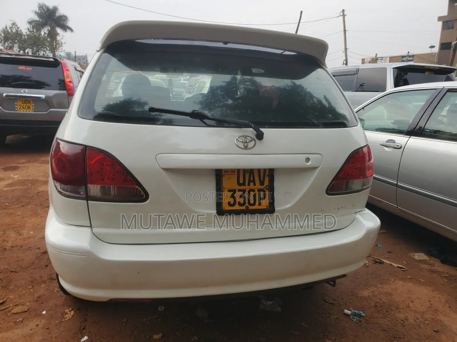 Toyota Harrier 2002 White