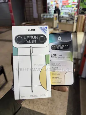 New Tecno Camon Slim 256 GB Black