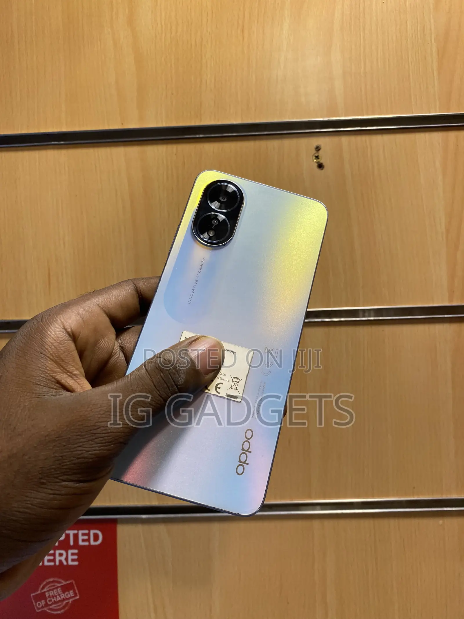 Oppo A18 128 GB Silver