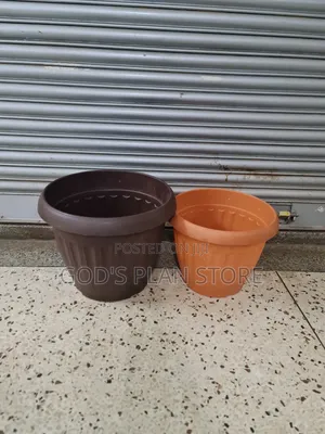 Sunny Siesta Plastic Flower Pots Plastic Flower Pots