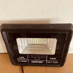 50w Solar Floodlight Outdoor Security With Panel
