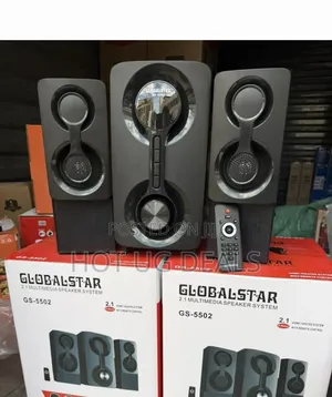 Globalstar Gs-5502 Is a 2.1 Multimedia Woofers Speaker With Bluetooth