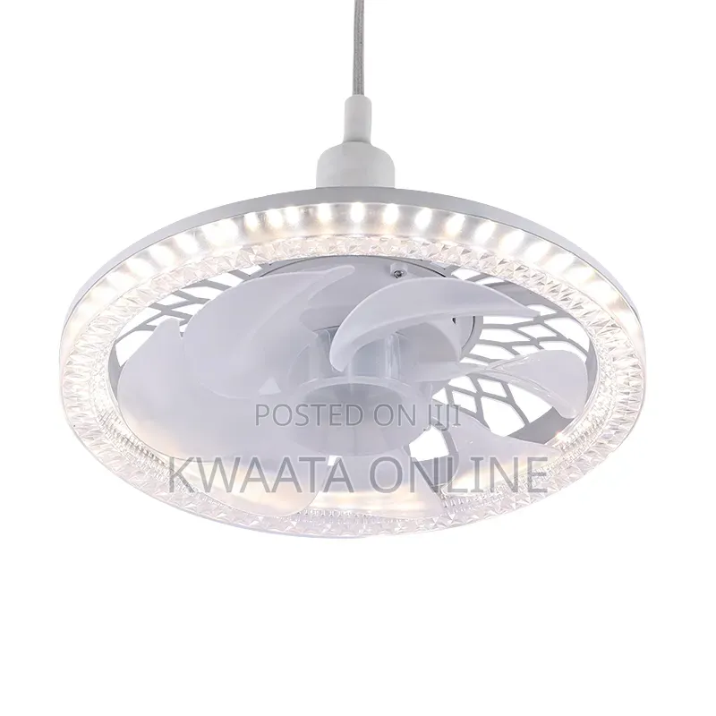 Led Fan Light With Remote Control – B22 Ceiling Bulb Fan | High Wind