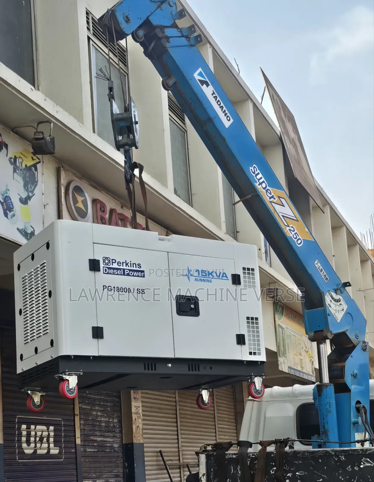 Perkins 15kva Single Phase Air Cooled