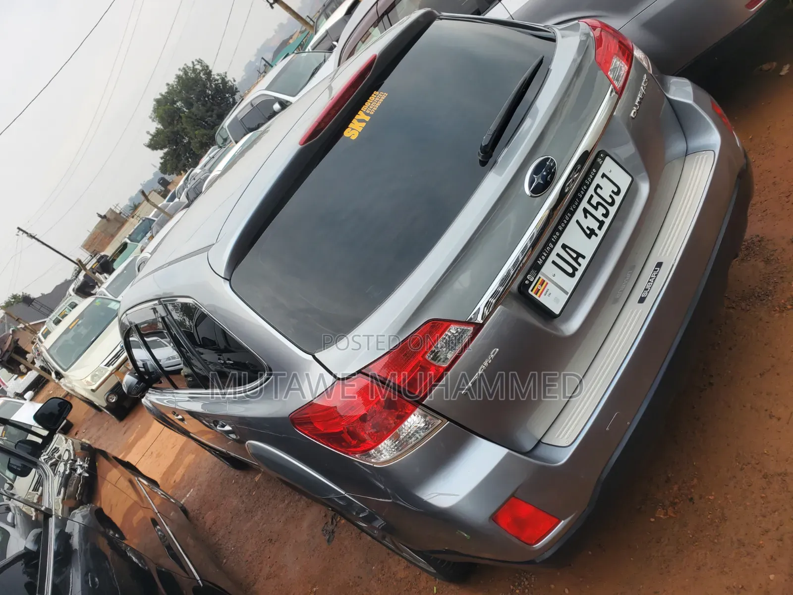 Subaru Outback 2012 Silver