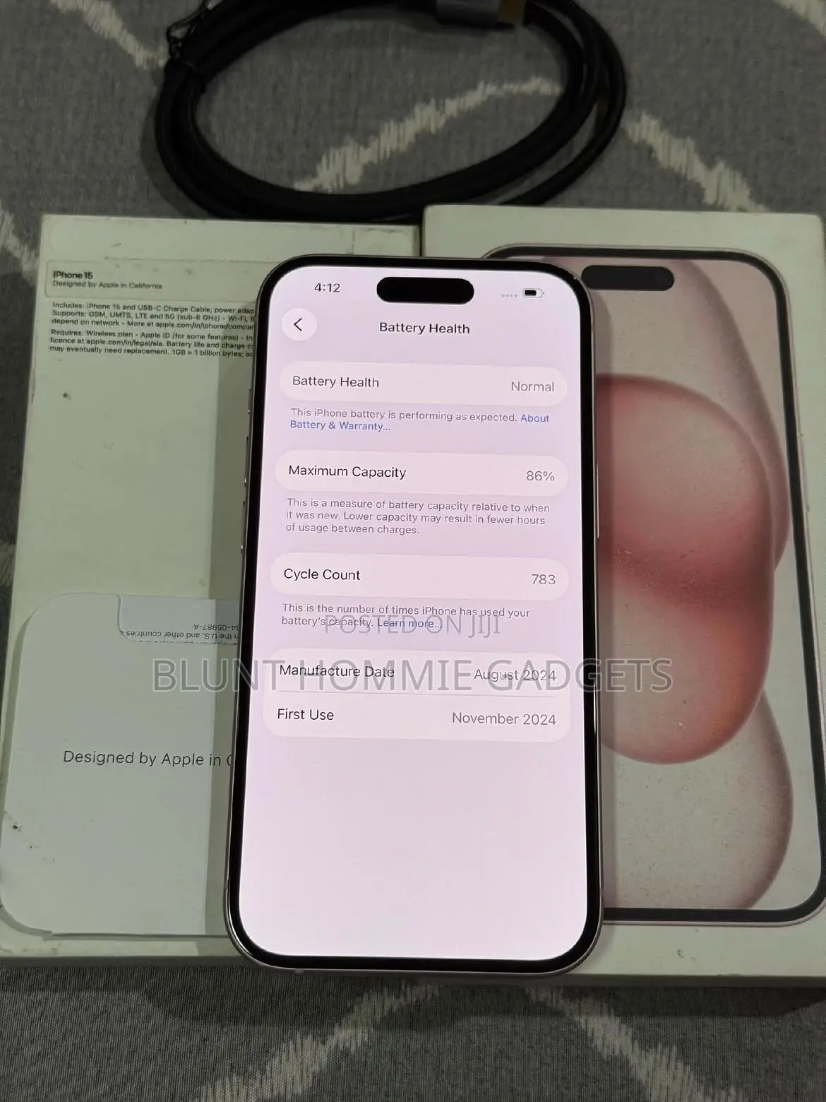 Apple iPhone 15 128 GB Pink