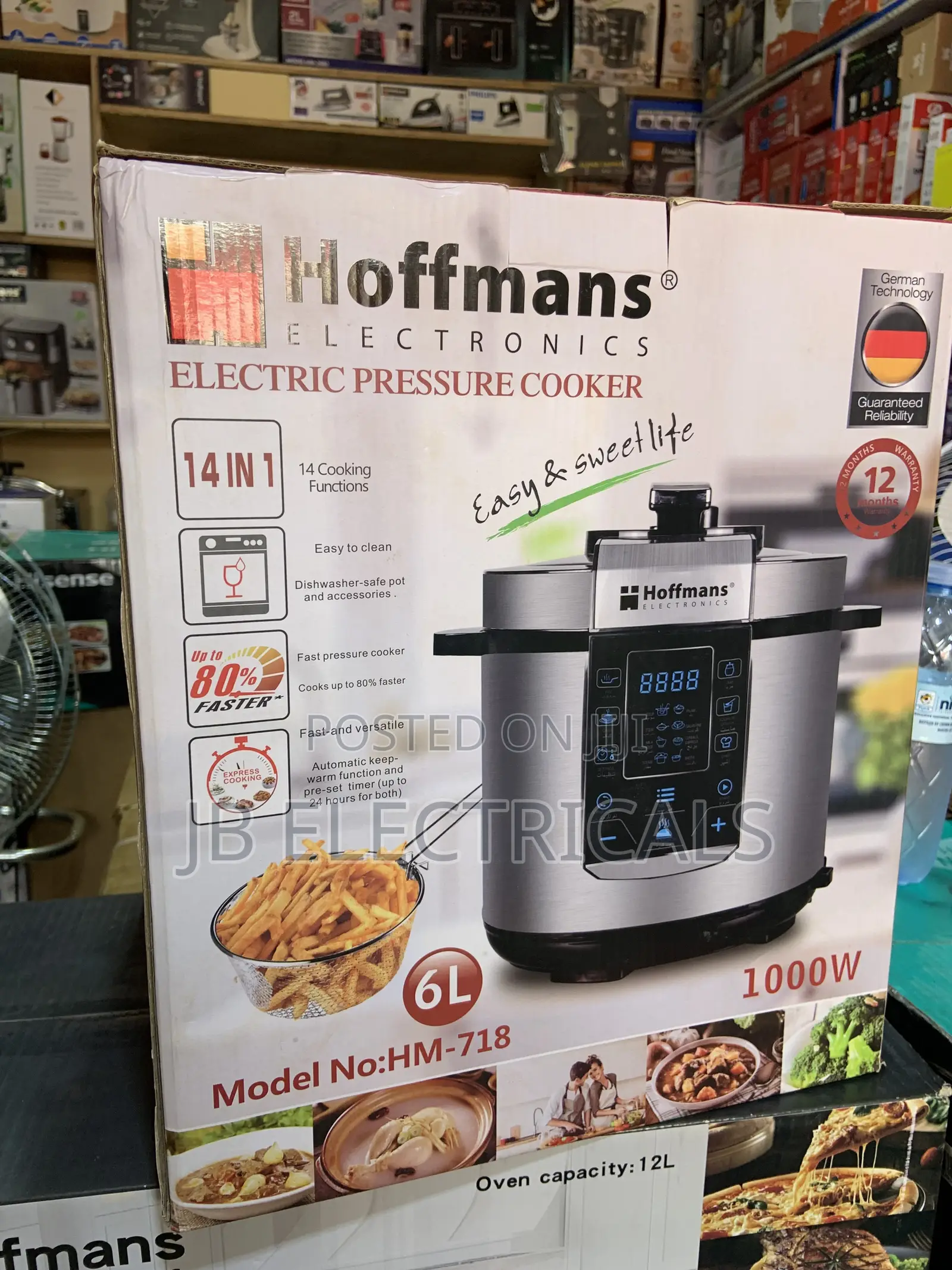 Hoffmans Electric Pressure Cooker