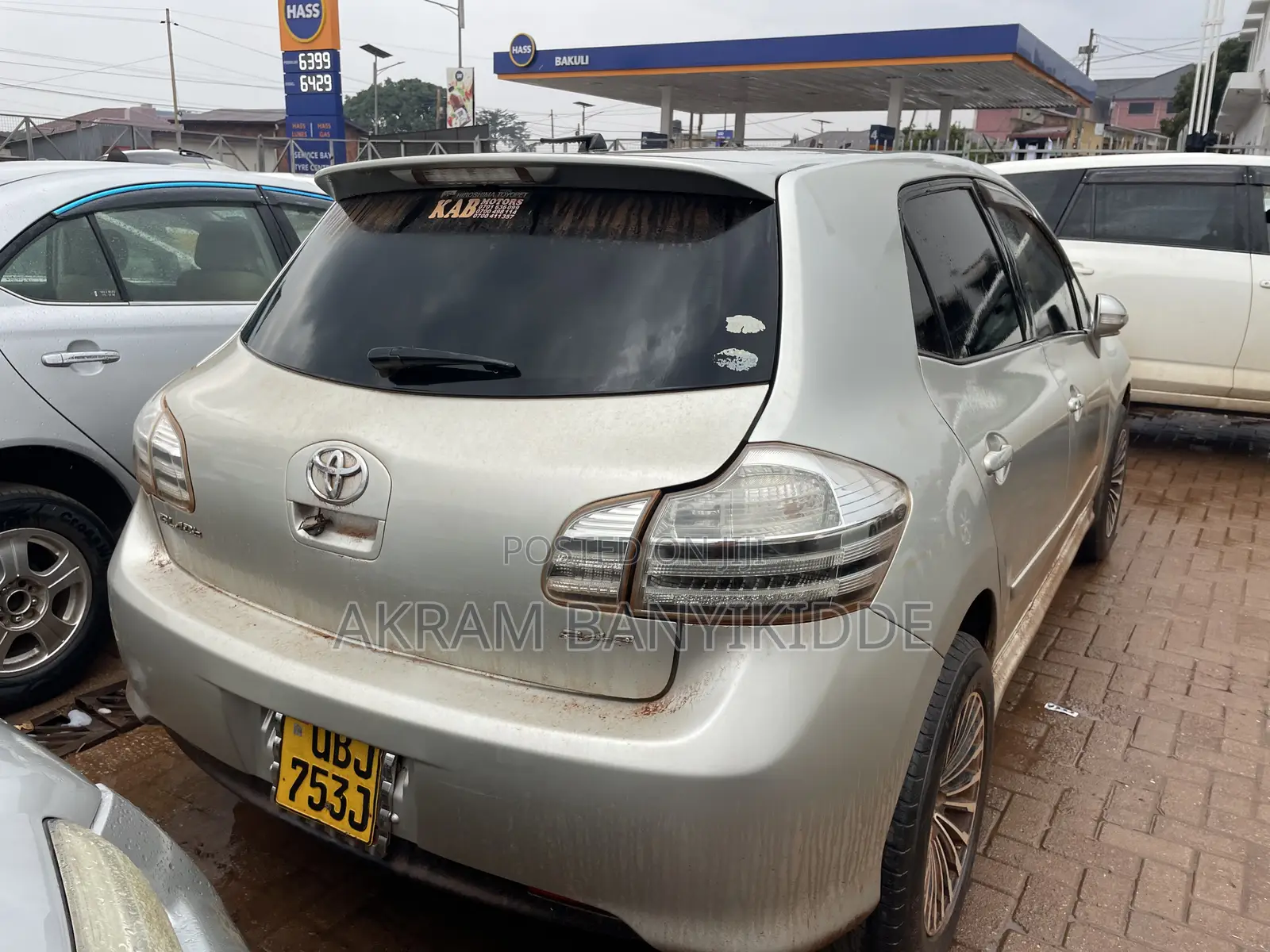 Toyota Blade 2009 Silver