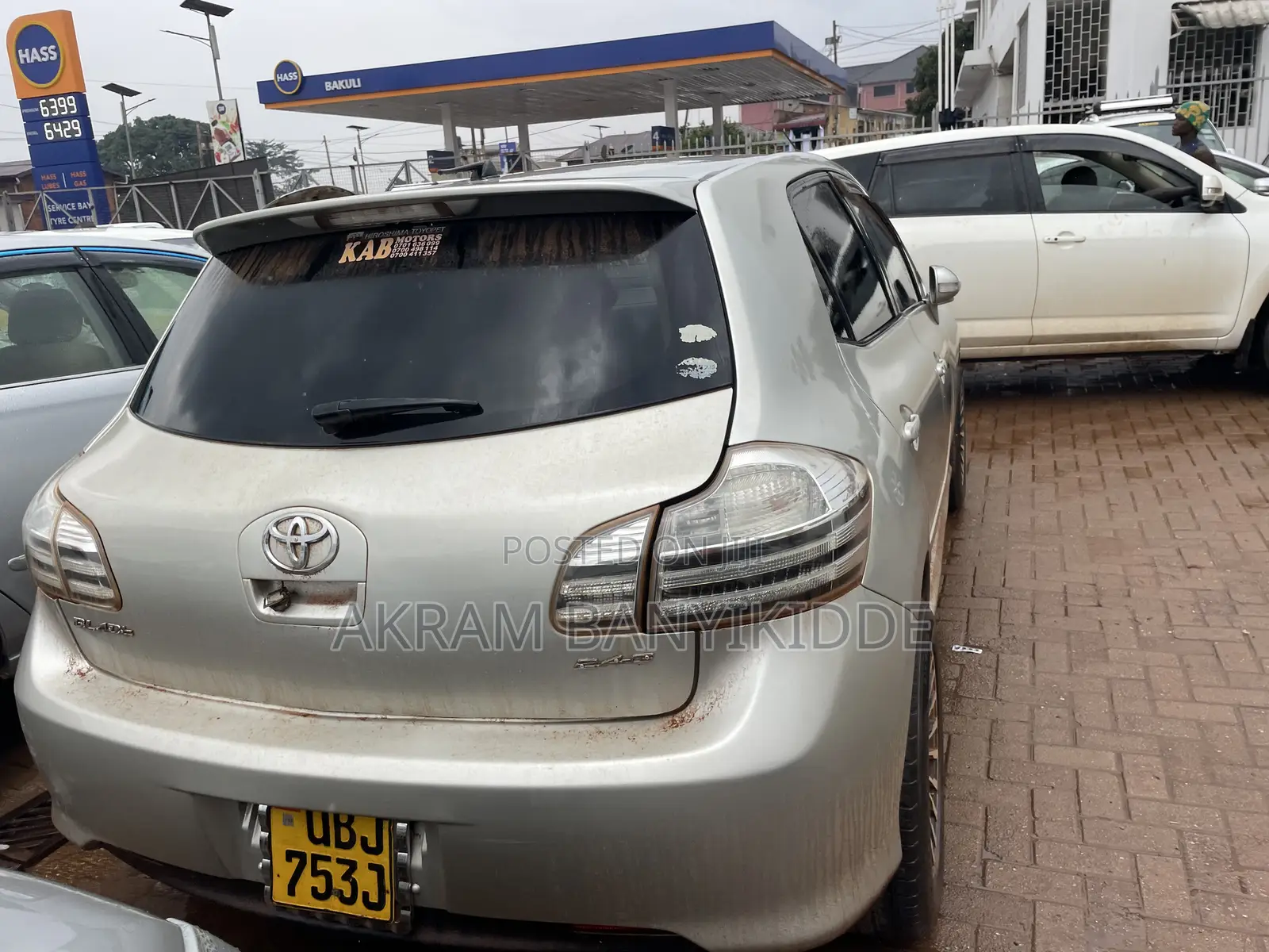 Toyota Blade 2009 Silver