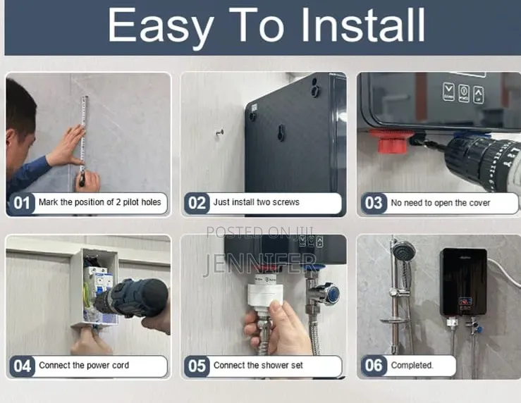 Instant Tankless Electric Water Heater