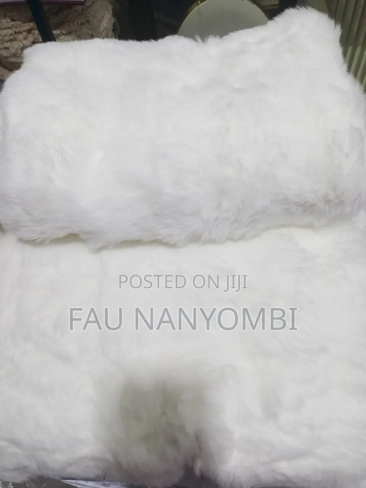 3in1 White Fleece Blanket