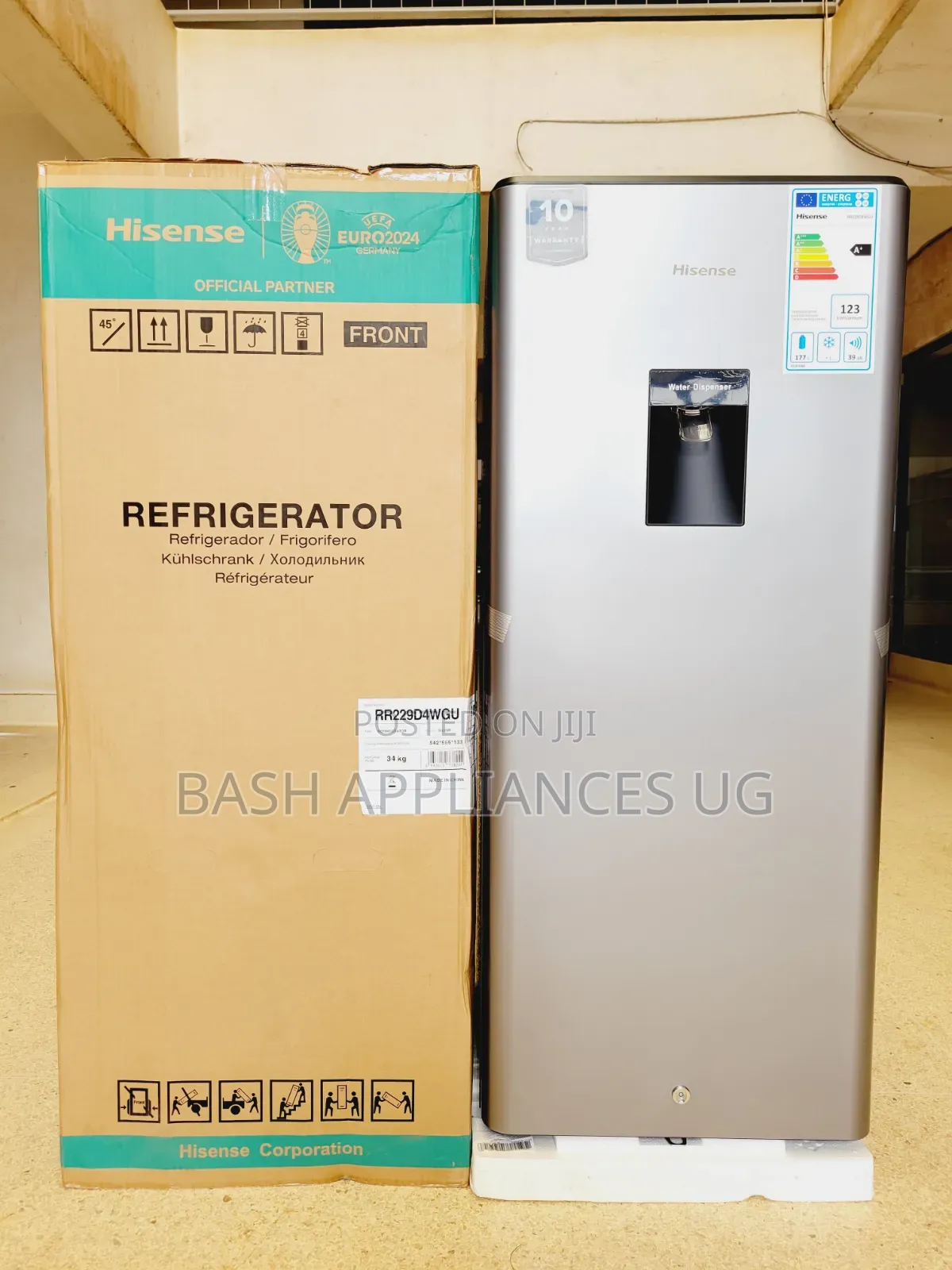 Hisense Fridge Single Door 229l