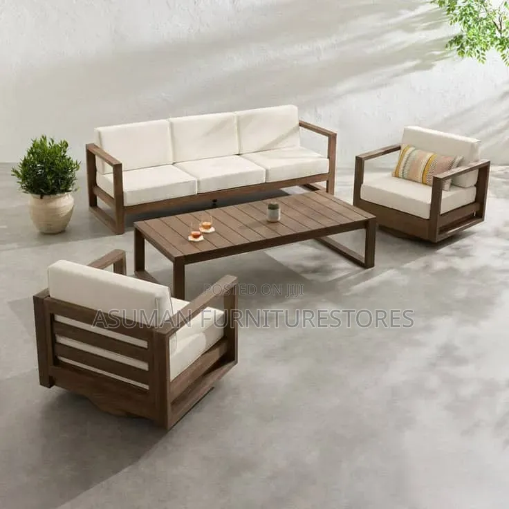 Modern Johnson Sofa Set of 5seater and Table Call