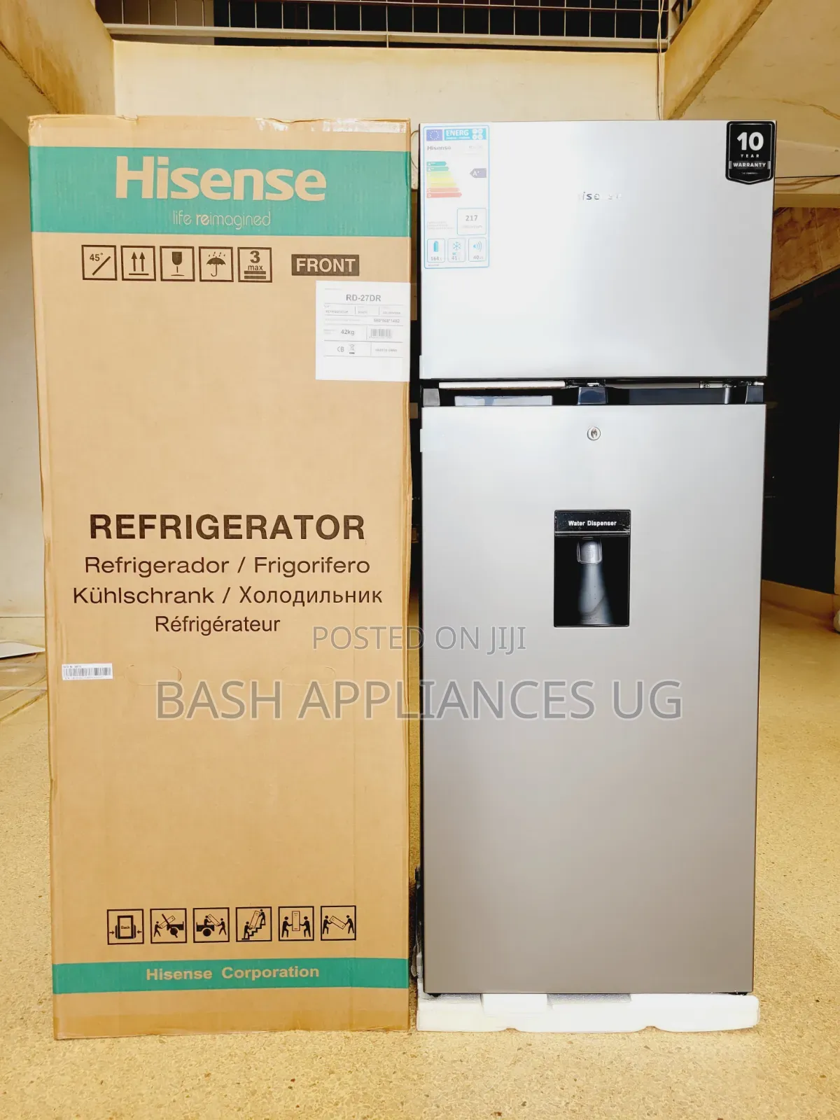 Hisense Fridge 270l