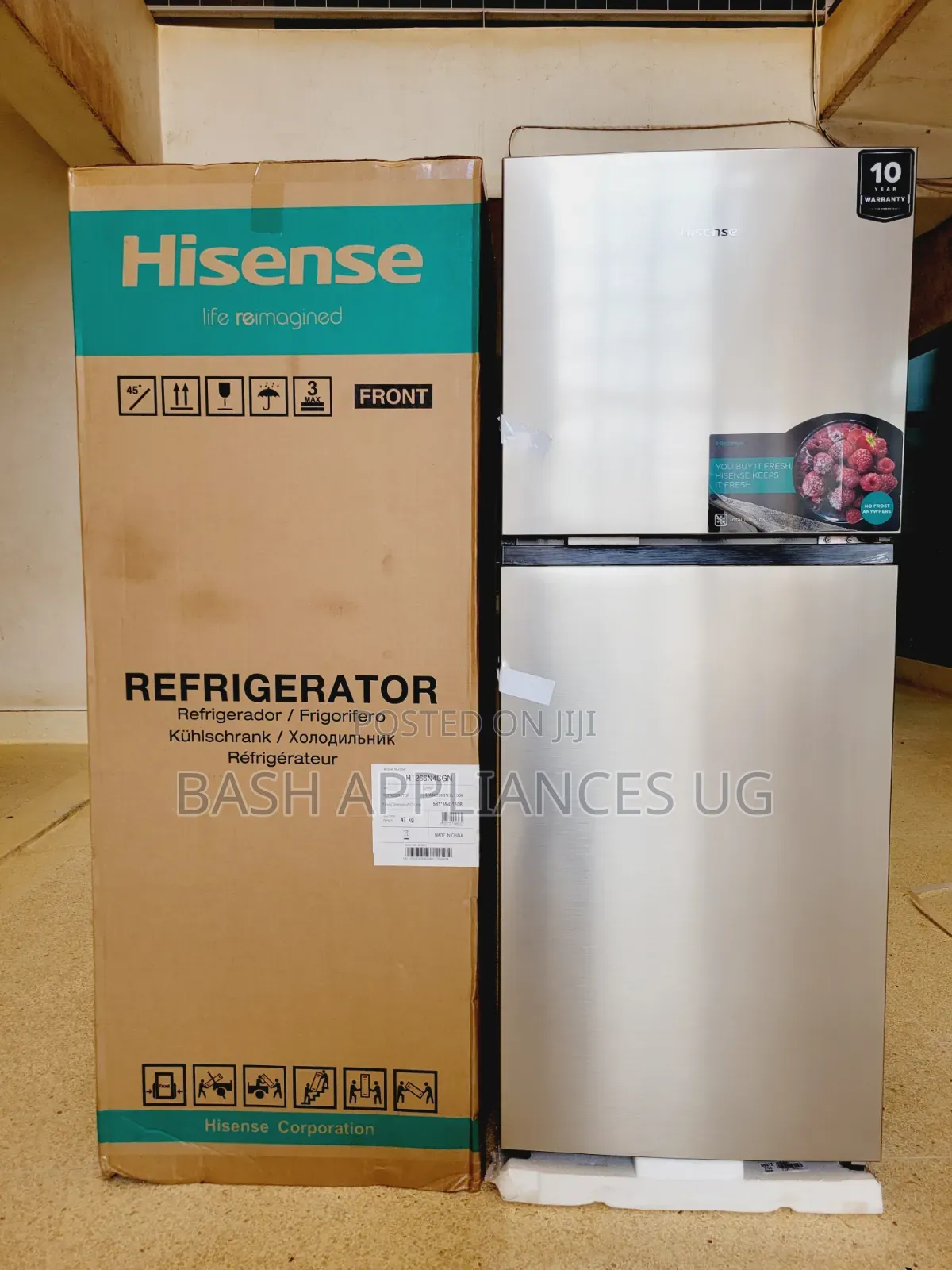 Hisense Fridge 266litres