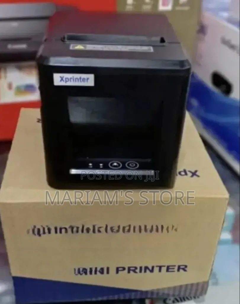 Xprinter Thermal Receipt Printer, Likely A Model Like The Xp-t80a.