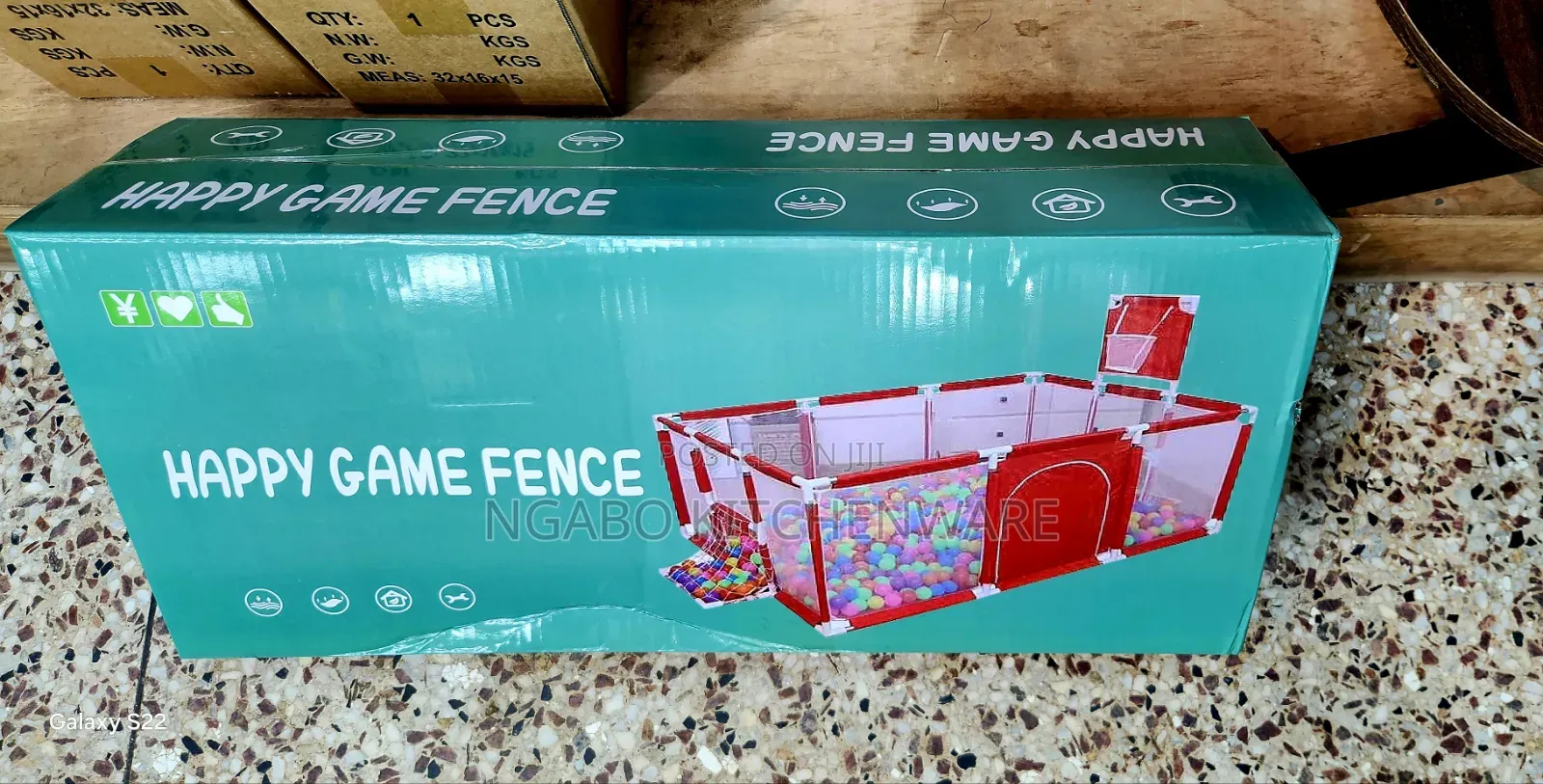 Happy Game Fence.