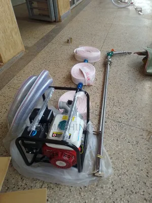 Irrigation System Kit 3 Canvas Pipe 5m Suction Pipe 30m Rain Gun Pump