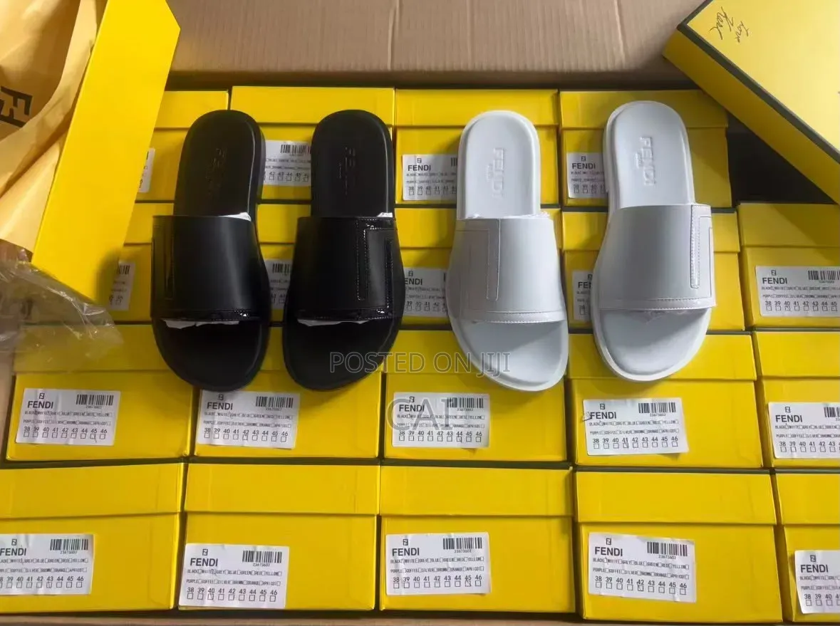 Prada, Frendi Designer Slide Sandals