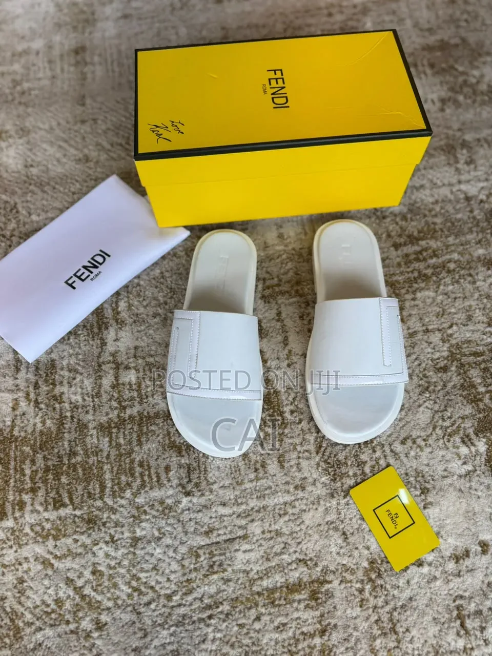 Prada, Frendi Designer Slide Sandals