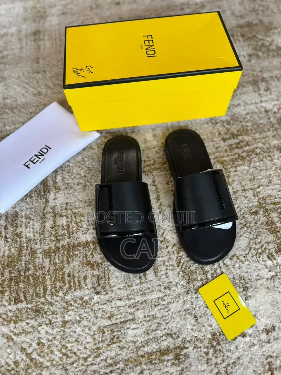 Prada, Frendi Designer Slide Sandals