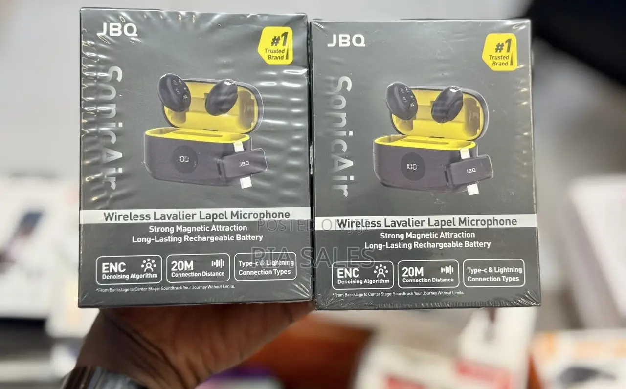 JBQ Sonic Air Wireless Lavalier Lapel Microphone