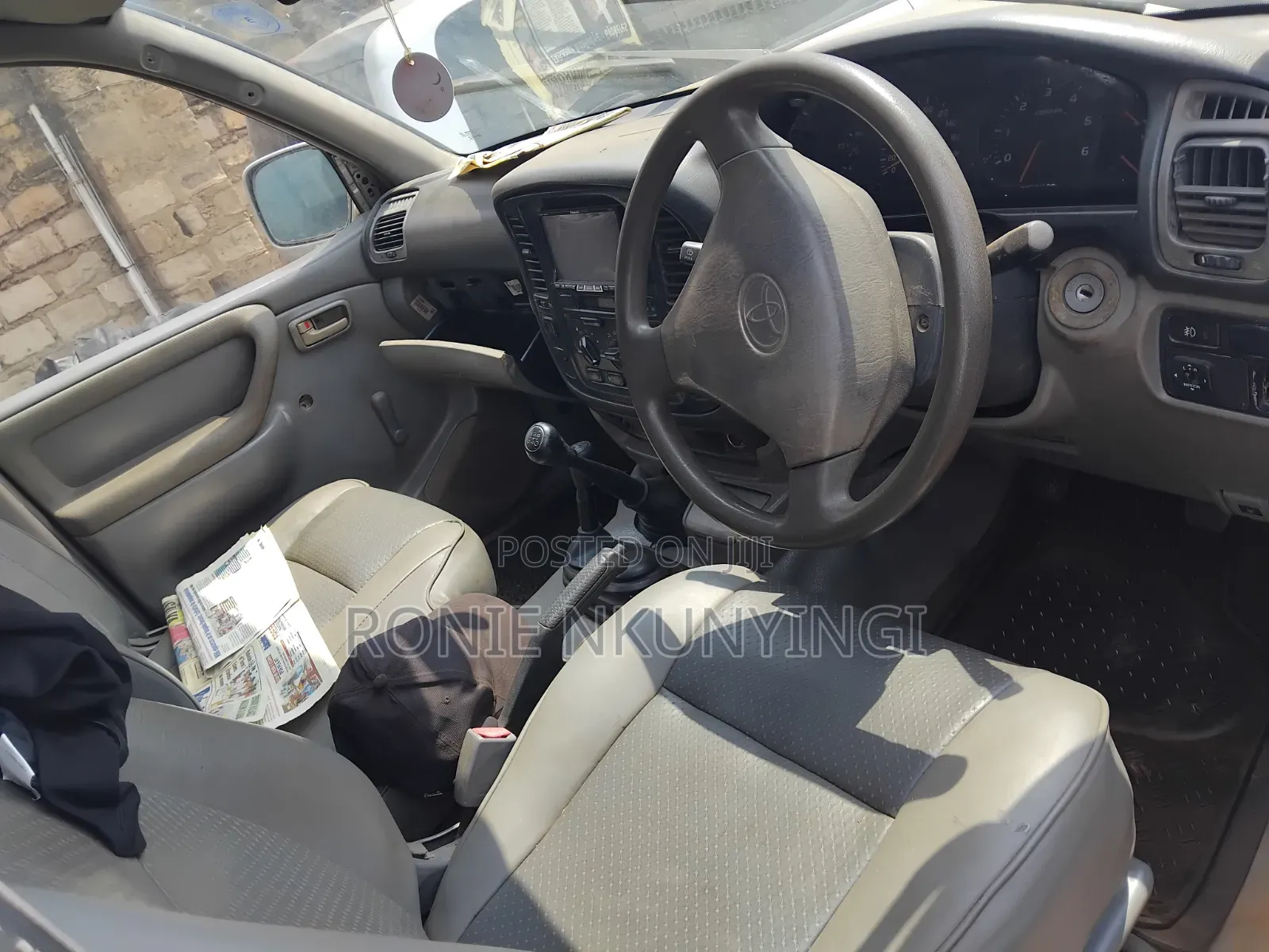 Toyota Land Cruiser 2003 Silver