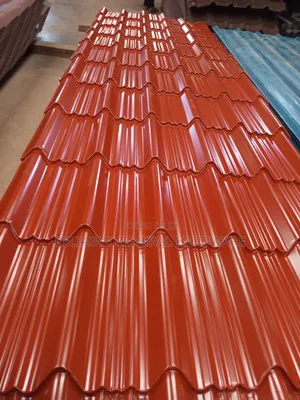 Iron Sheets G.28 Red Supertile Roofings